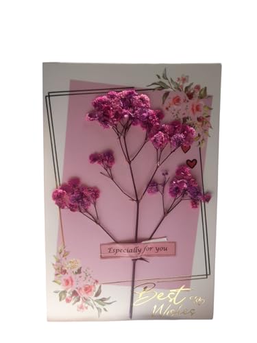 Greeting Cards with Flowers, Birthday and Teacher's Day with...