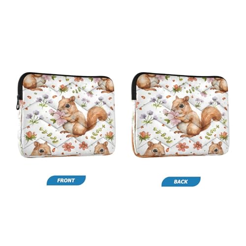 Funda para portátil 13-14 pulgadas impermeable con diseño de ardillas miniatura 2