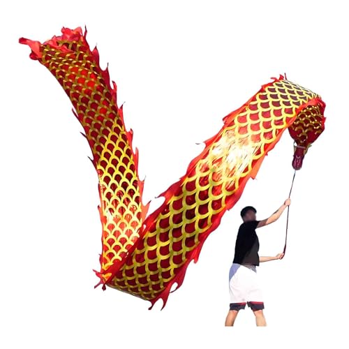 Dragon Dance Poi Set for Outdoor Fitness and Juggling Practice