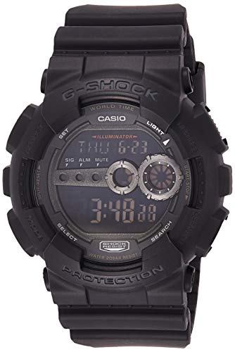 Casio Men's GD100-1BCR G-Shock X-Large Black Multi-Functional Digital Sport Watch