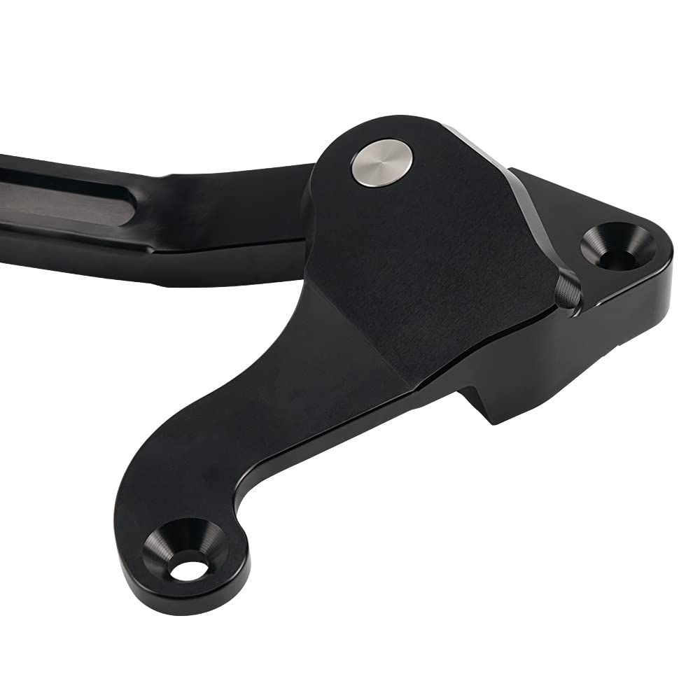 NICECNC Black Billet Kickstand Kick Side Stand & Spring Compatible with KTM 250 350 450 SXF 2011-2015,125 150 SX 2012-2015,250 SX 2012-2016,450 SXF Factory Edition 2013-2014