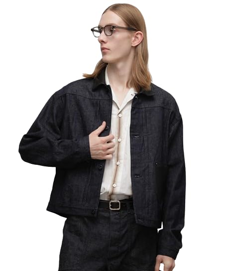 Amazon.co.jp: [Schott NYC] [ショット] DENIM LEATHER COMBI G-JACKET