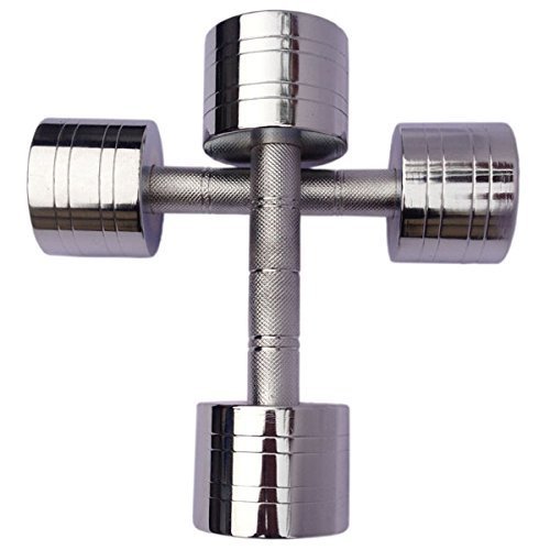 TOS steel dumbbells set for home gym 10kg/7.5kg/5kg/2.5kg set of 2 dumbell workout (5KG) (B0CQHM21SN) Amazon Price History, Amazon Price Tracker
