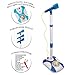 Karaoke Disco Light Adjustable Mic & Speaker Stand! Includes 12 pre-Loaded Popular Songs and Connects to iPods, Smartphones & MP3 Players (Blue)