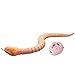 Liberty Imports 16 inches Realistic Remote Control RC Snake Toy with Egg-Shaped Infrared Controller (White)