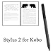 Stylus 2 for Kobo Stylus 2 Replacement for Kobo Libra Colour Pen Stylus2,Pen for Elipsa 2E,Libra 2,Sage eReaders (Black)