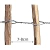 VdaXL Gartenzaun Staketenzaun Haselnuss 120x250 Cm, (1-St