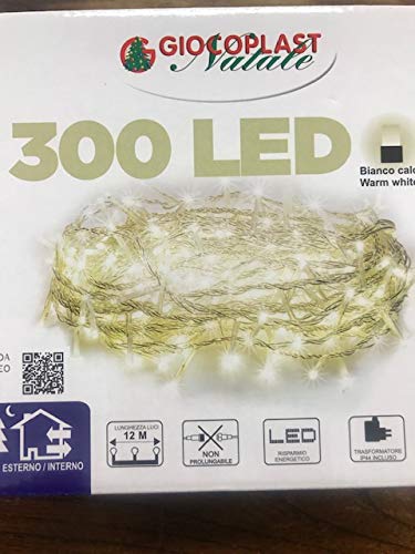 Giocoplast Natale 300 giochi di luce LED 10 m