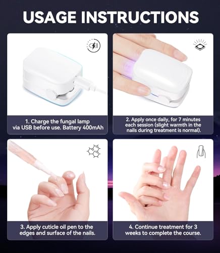 2025 Innovation 5.0 TOP Nagelpilz Laser mit Zeitmessgerät 【Industrie Nr.1 Laser-Wirkung】Nagelpilz Lasergerät 【Stärkste Wirkung-Schnell Wirkende】 Verbesserte Hause