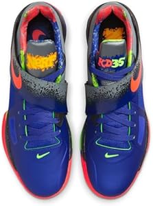 Nike Tênis de basquete masculino Zoom KD 4, Concord/Crimson