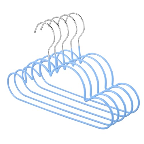 PRETYZOOM 5pcs Cloud Hangers for Non Slip Decorative Clothing Hangers for Clothes Organization Sky Themed Design