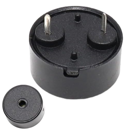 Alarma de sonido - Zumbador Eléctrico, Sistema De Timbre Piezoeléctrico Potente | Zumbador De Alarma Material Perfecto, Portátil Y Agudo, Estructura Segura, Uso Práctico Para La Seguridad De Vehi