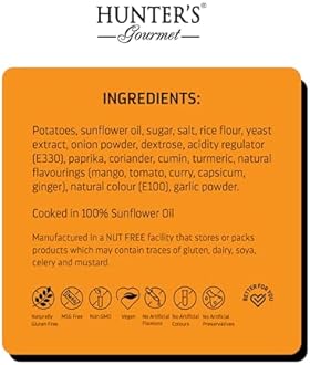 Hunter's Gourmet Sweet Chilly Chutney Hand Cooked Potato Chips 125g