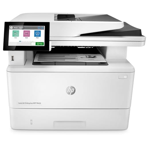 HP LaserJet Enterprise MFP M430f Monochrome All-in-One Printer with built-in Ethernet & 2-sided printing (3PZ55A)