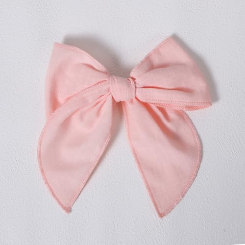 Pinzas para el cabello pack 2 moños fable rosa melocotón miniatura 6