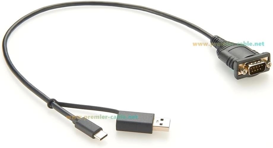 USB to RS232 Serial Adapter with FT232 Chipset USB to RS232 DB9 Male Converter Cable