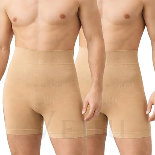 Image of Tummy Tucker Men Shapewear Compression Vest for Tummy Control - Seamless Slimming Body Shaper for Men, Waist Trainer Compression Undershirt for Gym, Office