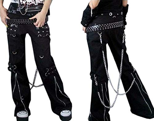 Prime Quality Men's Gothic Bondage Emo Pant Rock Hard Trouser Heavy Weight Pant/Tripp Pants