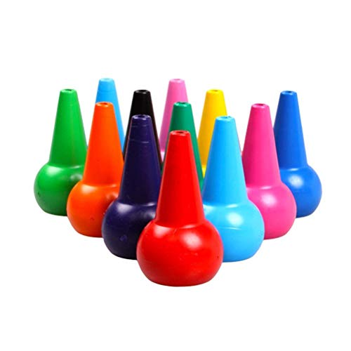 Image of ArtBee Finger Crayons For Toddlers,12 Colors Finger Paint Palm Grip Crayons,Multicolor