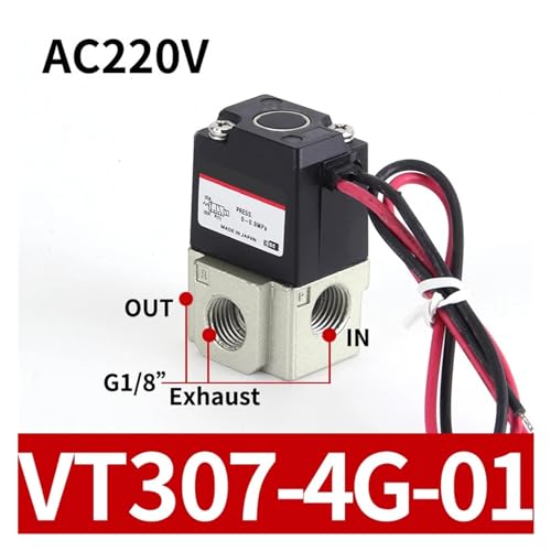 Électrovanne pneumatique VT307-4G-01 action directe deux positions - 3