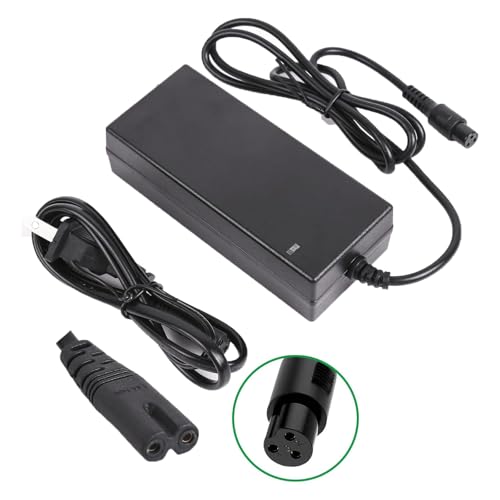 42V 2A Universal Electric Scooter Charger for 36V Lithium Battery, Charger Replacement Compatible with Jetson, Gotrax, Razor, Ninebot, Segway, Swagtron, Hiboy with 9mm 3 Prong Connector - Thumbnail 4