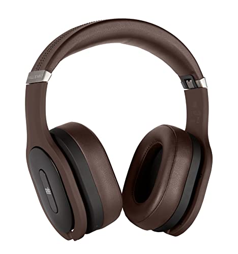 PSB M4U 8 MKII Wireless Active Noise Cancelling HD Bluetooth Headphones - Espresso Brown