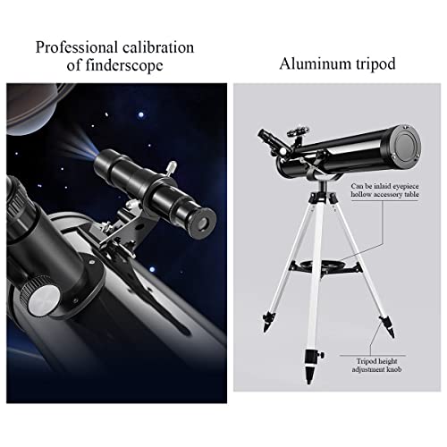 Telescopio astronómico profesional 114 mm apertura y 700 mm focal miniatura 4