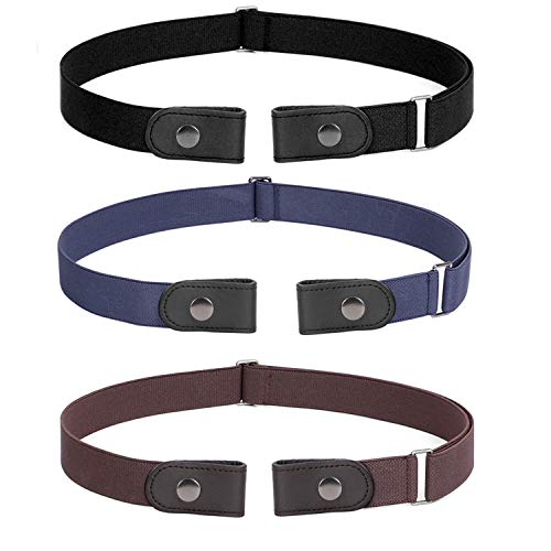No Buckle Belt For Women Men Buckle Free Belt Plus Size for Jeans