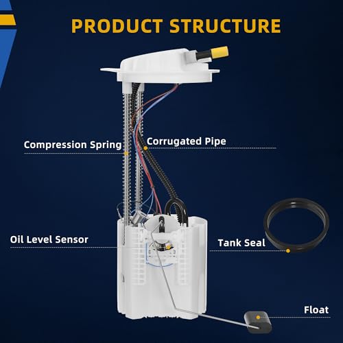 DWVO Fuel Pump Assembly for 2009 2010 Dodge Ram 1500 4.7L V8 3.6L V6 by DWVO - Used condition - Image 2