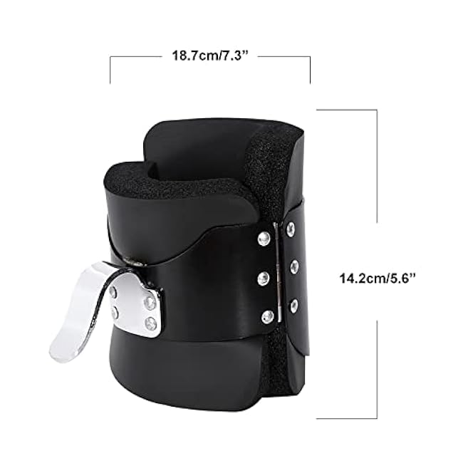 TOPINCN Anti Inversion Boots for Ab Abdominal Sit Up, Abdominal Sit Up Hooks, Hooks Therapy, Core Gym Fitness Exerciser for Stress Relief and Fitness