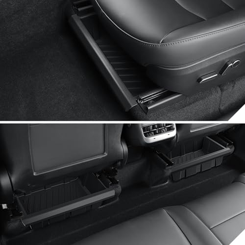 Caja de almacenamiento para coche con compartimento oculto e impermeable 5
