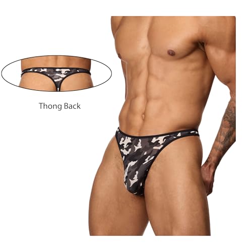 Body Aware Wild Side Men's Thong with Contoured Pouch2