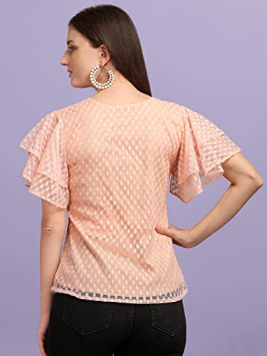 Image of Wedani Women's Solid Regular Fit Blouse