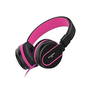 AILIHEN Kinder Kopfhörer mit Kabel Mikrofon 85dB Lautstärkeregler Faltbarer Leicht Kinderkopfhörer 3.5mm Jungen Mädchen…