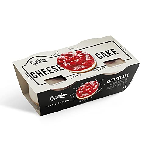 DIA CAPRICHOSO cheesecake pack 2 unidades 90 gr