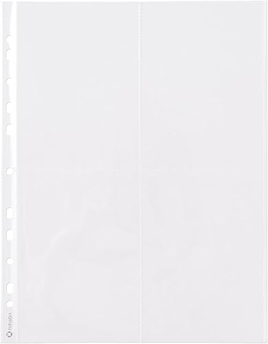 Miniatura 5 de 4 bolsillos de 4 x 6 (4.2 x 6), 10 hojas, 32 tipos de fundas de bolsillo transparentes, páginas de repuesto para álbum de fotos para tarjetas de