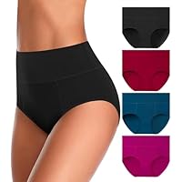 4-Pack Women's Tummy Control High Waisted Underwear only .99: eDeal Info