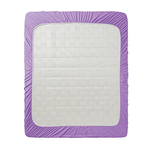 Image of Clara Clark Premier 1800 Collection Single Fitted Sheet, Full (Double), Lilac Lavender