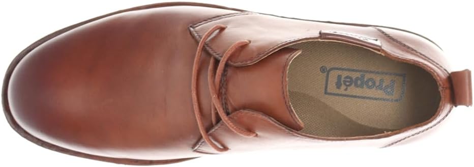 Propét Men's Finn Oxford Shoes, Tan, 8.5 XX-Wide US - Image 5