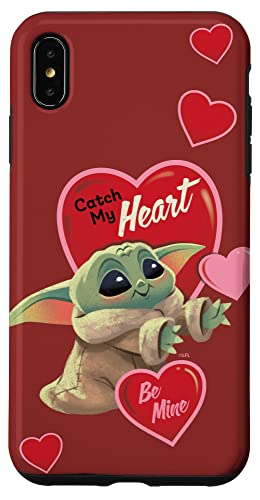 Coque iPhone XS Max Star Wars The Mandalorian idée cadeau de Saint-Valentin
