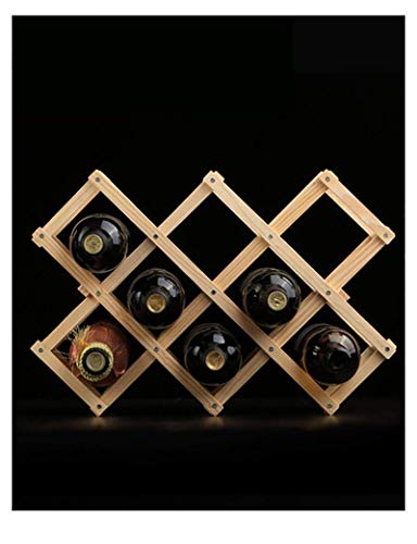LaseVe Soporte para Botellas de Vino Bajo Gabinete de Madera miniatura 6