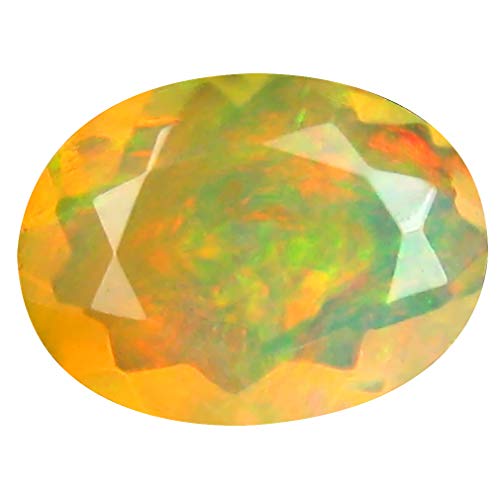 Opale Arc-en-Ciel Éthiopienne 10x7mm : Créez Votre Bague Unique en Pierre Véritable