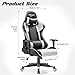 Polar Aurora Racing Computer Chairs High Back Video Gaming Chair Adjustable Executive Ergonomic Swivel Gamer Chair