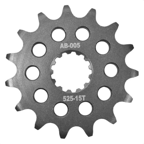 Pignon avant moto 15T anti-usure pour arbre moteur de GT650 EFI