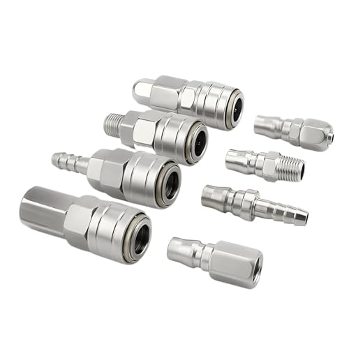 Raccords pneumatiques autobloquants en acier inoxydable 304 type C type PH pour tuyau air