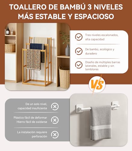 La mejor selección de Toallas de pie los 10 mejores. 3 Imagen adicional