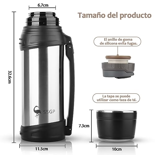 Comparativas de Termo 2 litros acero inoxidable Top diez. 20 Imagen adicional