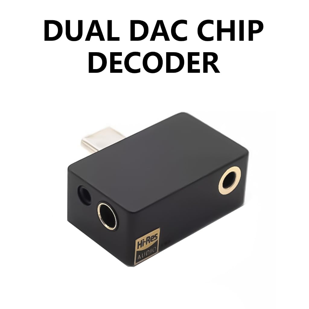 Convertidores de sonido profesionales, amplificadores de auriculares, CS43131, adaptador de auriculares estéreo de calidad de chip