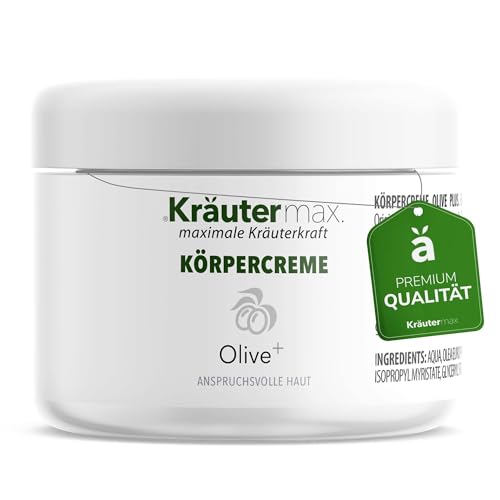 Crème pour le corps à l'olive Kräutermax : votre rituel bien-être après la douche