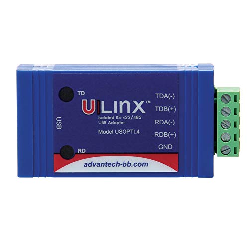 ADVANTECH BB-USOPTL4, High Retention USB to RS-422/485 Iso. Converter